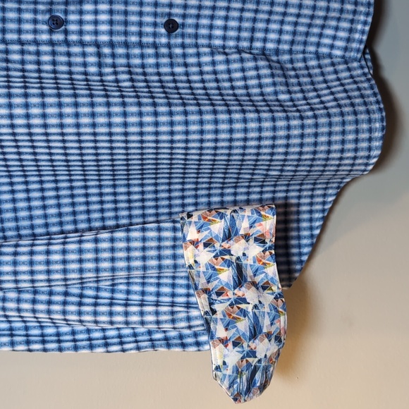 ❌SOLD❌ Conlan Classic Fit Shirt Egyptian Cotton Button Down Abstract - Picture 6 of 16